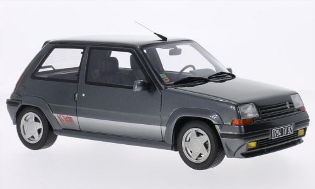 Renault 5 1/18 Ottomobile GT Turbo grey 1987 diecast model cars