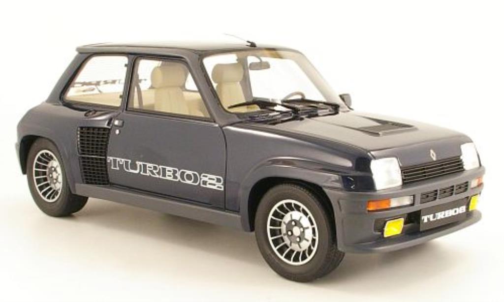 Renault 5 Turbo 1/12 Ottomobile Turbo 2 blue 1983 diecast model cars