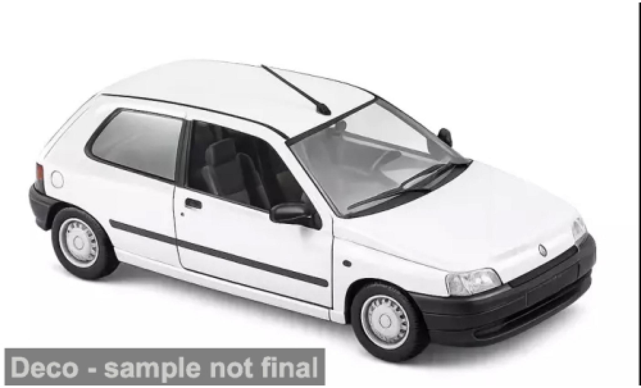 Renault Clio 1/43 Norev white 1990 1:43 diecast model cars