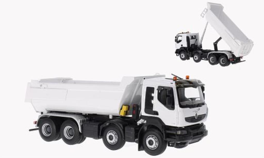 Renault Kerax 1/43 Norev Muldenkipper white 2008 diecast model cars