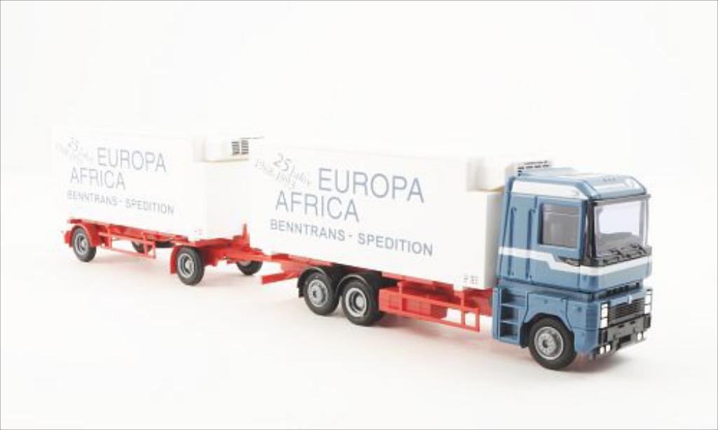 Renault Magnum 1/87 AWM Benntrans Kuhl-KHZ diecast model cars