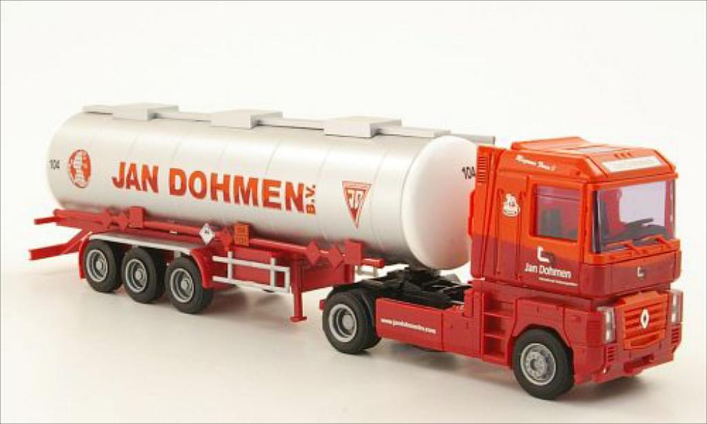 Renault Magnum 1/87 AWM Jan Dohmen Tank-Sattelzug diecast model cars