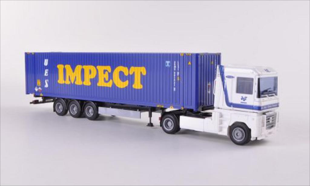 Renault Magnum 1/87 AWM JGT / Impect (NL) 45-Container-SZ diecast model cars