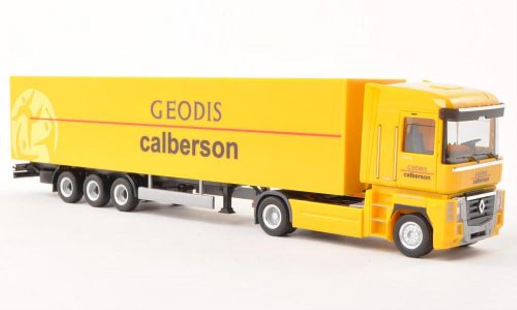 Renault Magnum 1/87 Herpa Koffer-SZ Calberson (F) diecast model cars
