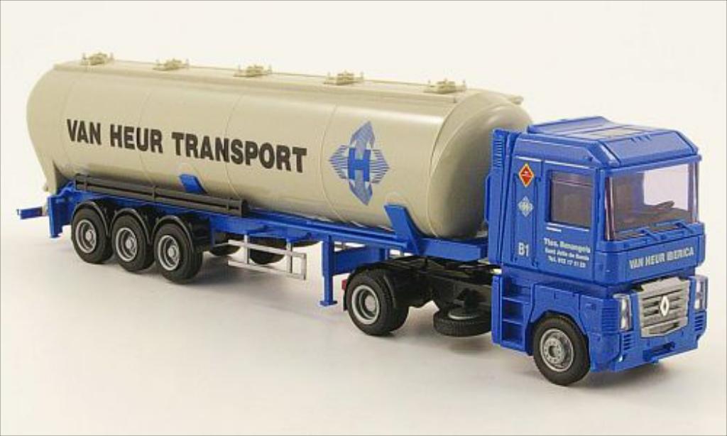 Renault Magnum 1/87 AWM Van Heur Kippsilo-SZ diecast model cars