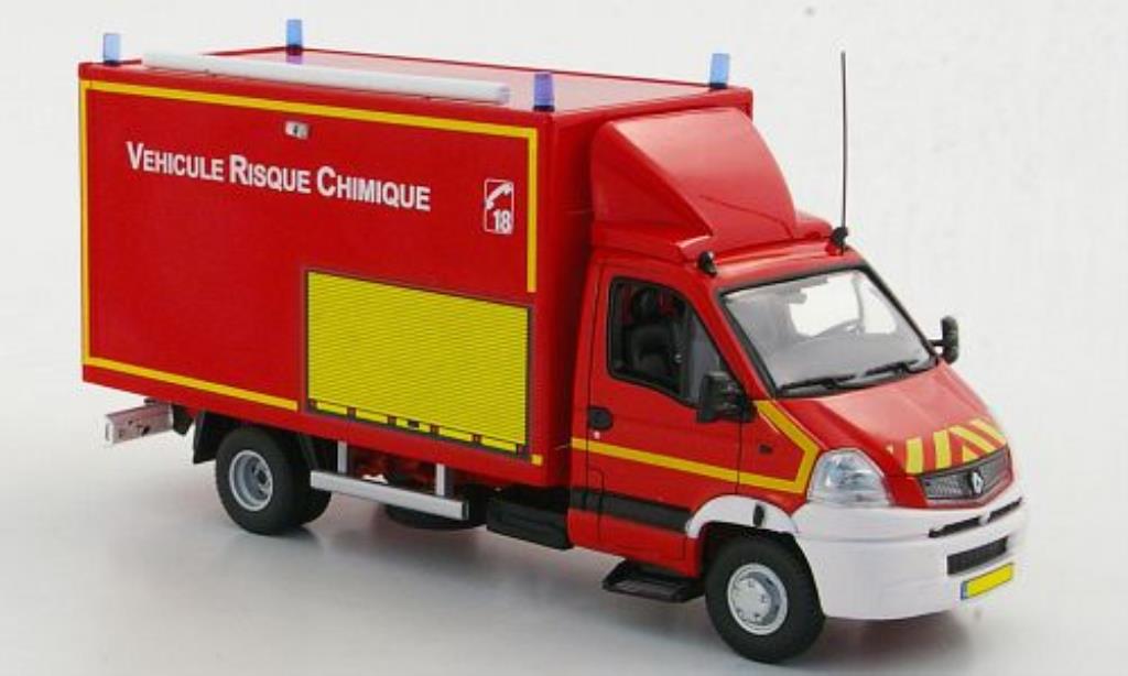 Renault Mascott 1/43 Norev Fire brigade - Vehicule Risque Chimique Fire brigade (F) 2009 diecast model cars