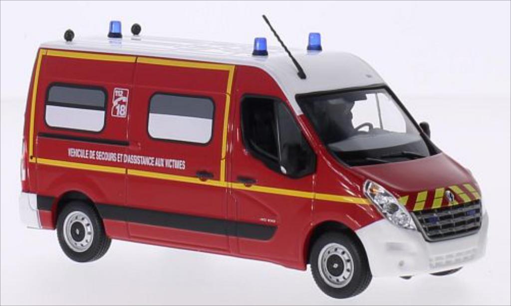 Renault Master 1/43 Norev Kasten Fire brigade 2011 diecast model cars