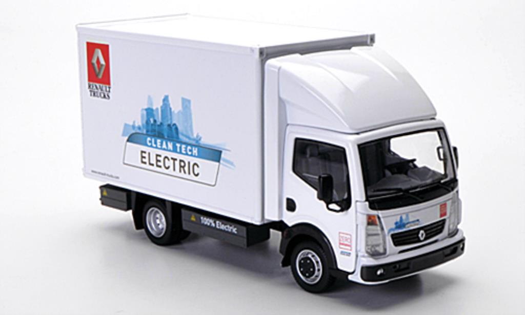 Renault Maxity 1/43 Eligor Electric Kasten Clean Tech Electric white diecast model cars