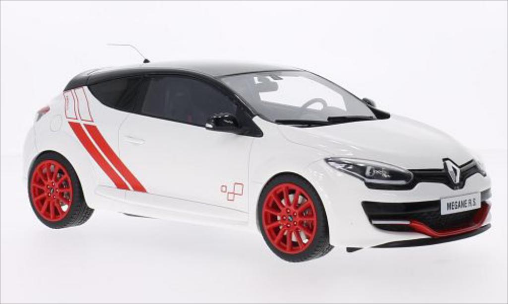 Renault Megane 1/18 Ottomobile III Trophy R white/black 2014 diecast model cars