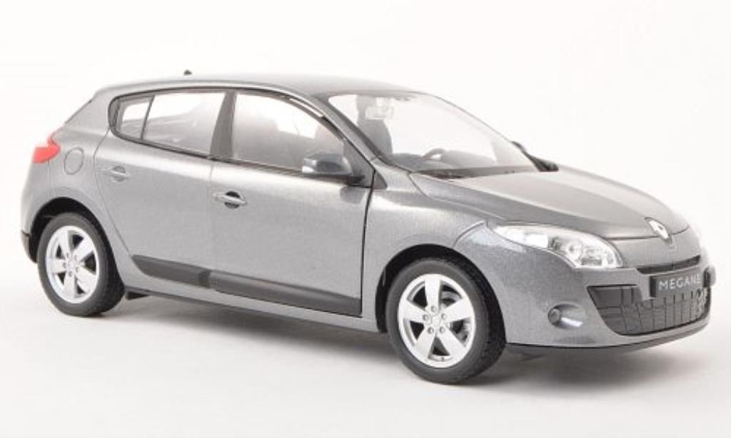 Renault Megane 1/24 Welly grey 2009 diecast model cars