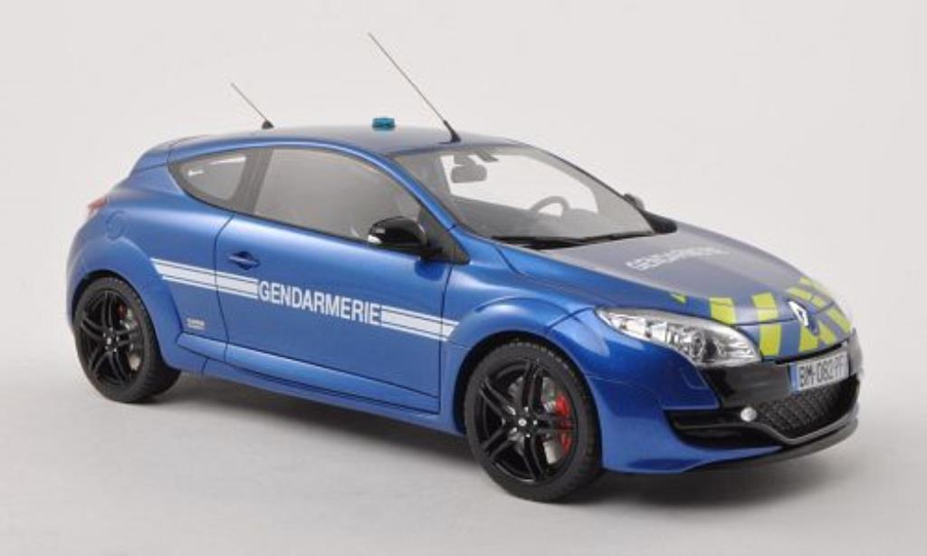 Renault Megane RS 1/18 Ottomobile RS B.R.I. - Gendarmerie Police (F) 2012 diecast model cars