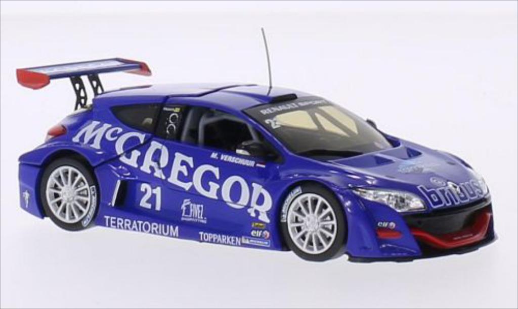 Renault Megane Trophy 1/43 Norev Trophy No.21 McGregor World Series 2009 diecast model cars