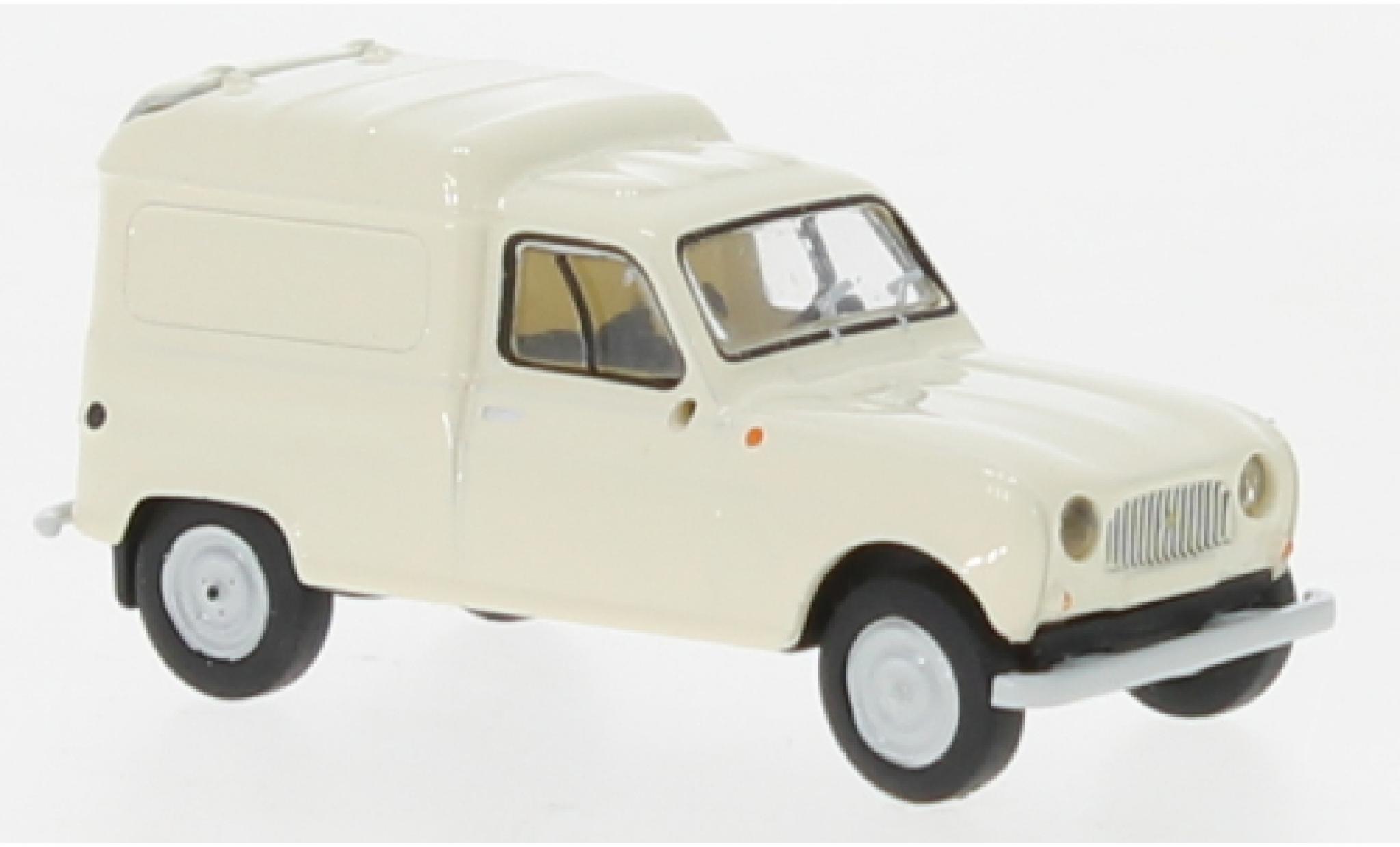 Renault 4 1/87 Brekina R Vannette beige 1961 1:87 diecast model cars