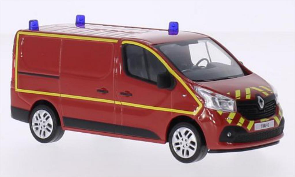 Renault Trafic 1/43 Norev Kasten Fire brigade 2014 diecast model cars