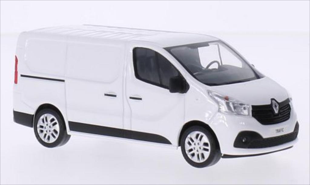 Renault Trafic 1/43 Norev Kasten white 2014 diecast model cars