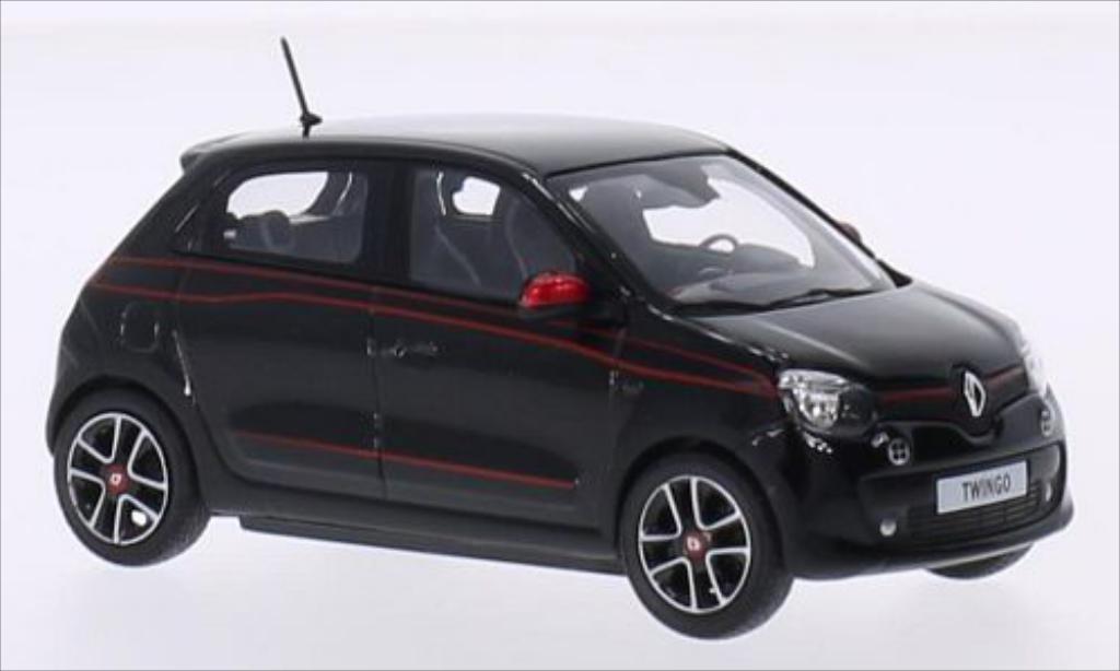 Renault Twingo 1/43 Norev SL Edition One black/Dekor 2014 diecast model cars