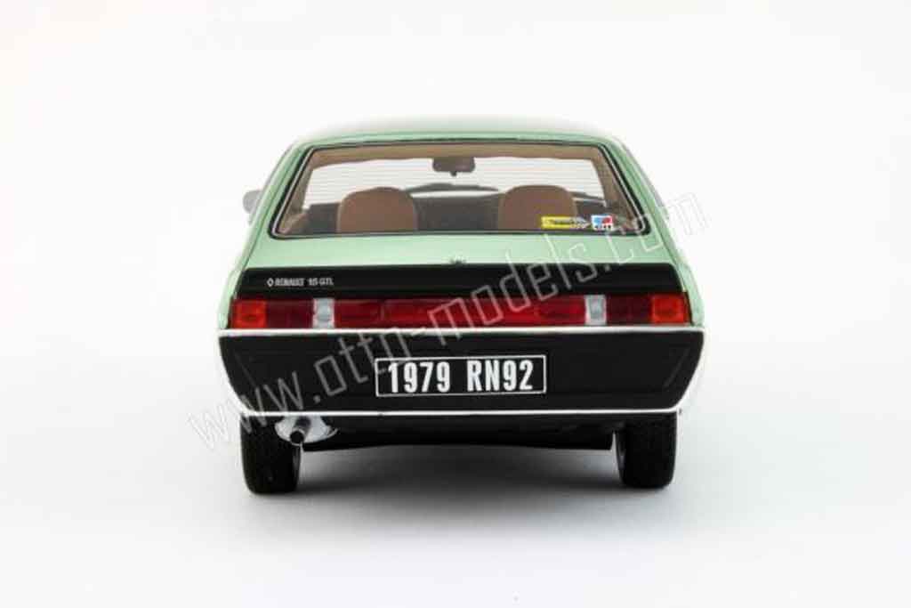 Renault 15 GTL 1979 green 1/18 Ottomobile