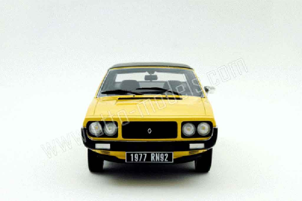 Renault 17 Gordini yellow 1977 1/18 Ottomobile