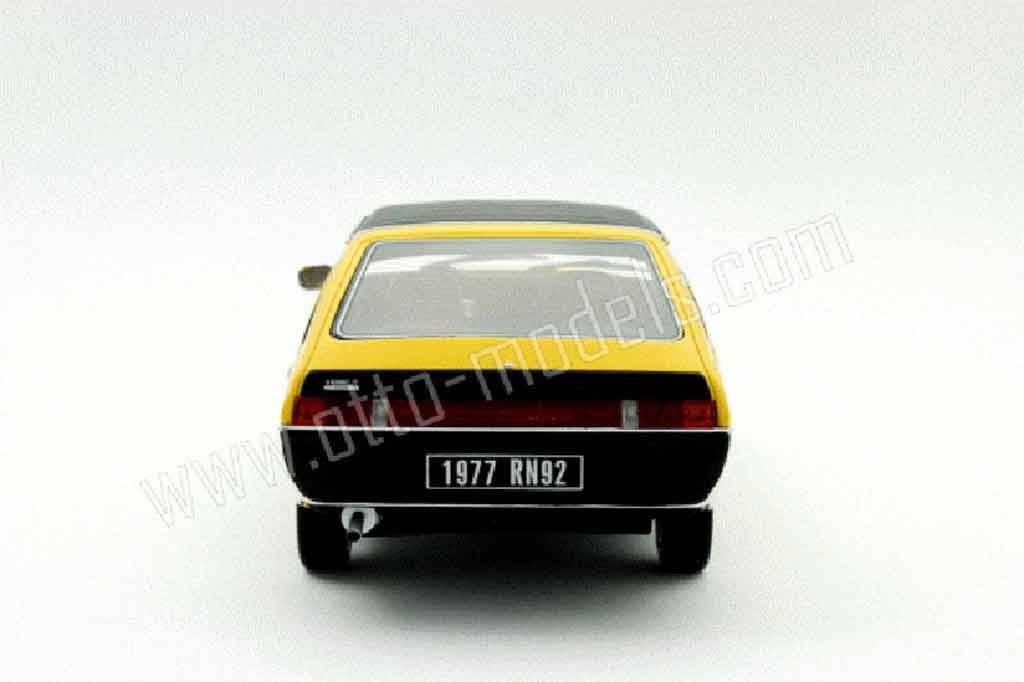 Renault 17 Gordini yellow 1977 1/18 Ottomobile