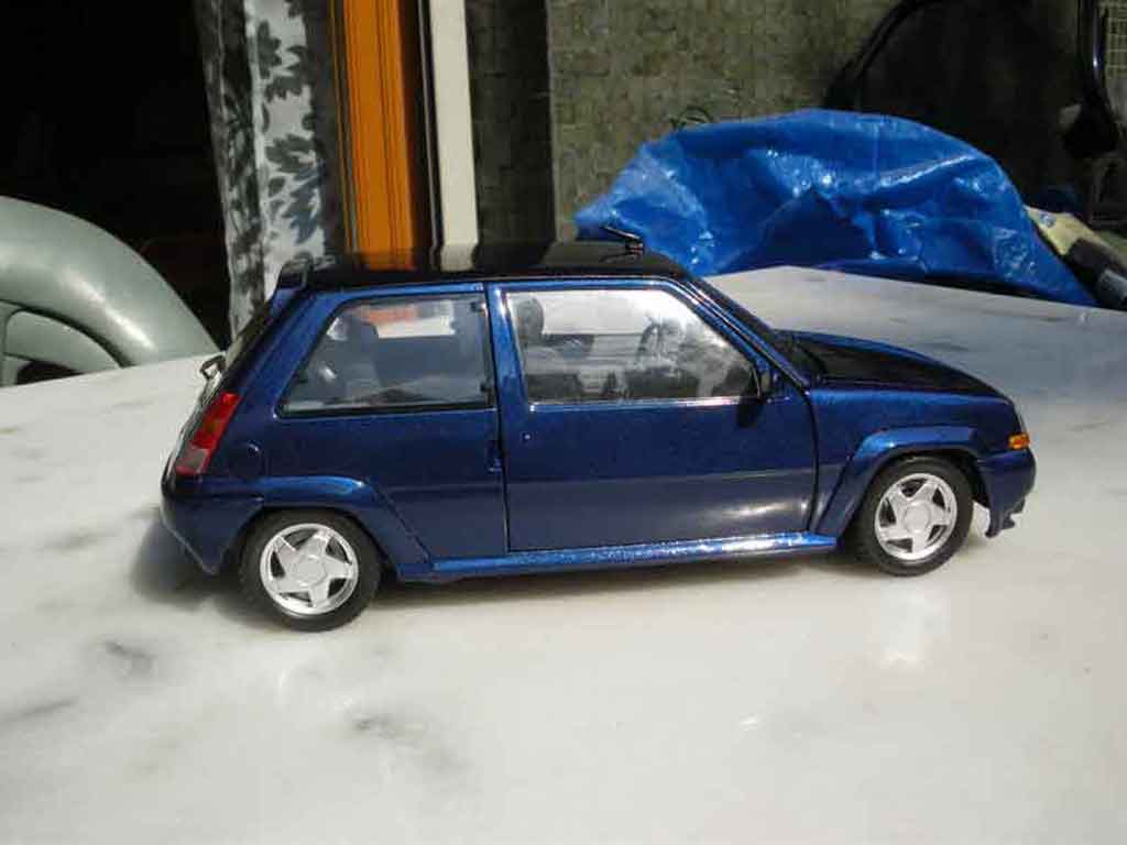 Renault 5 Phase 2 GT Turbo blue lagon 2 1/18 Norev