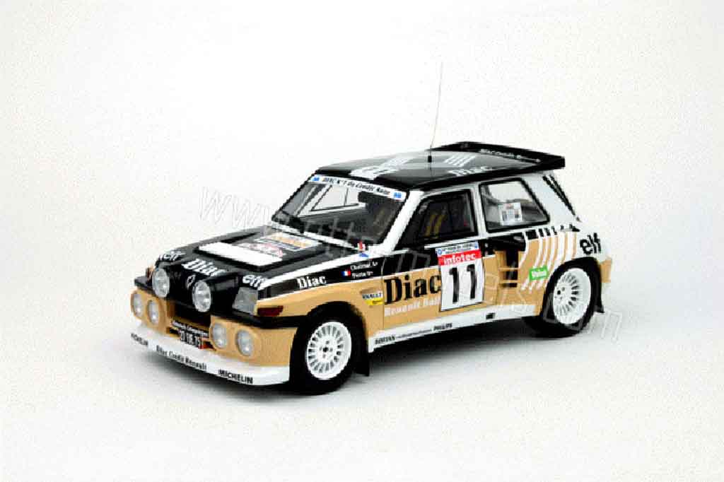 Renault 5 Turbo 1/18 Ottomobile Turbo maxi diac diecast model cars