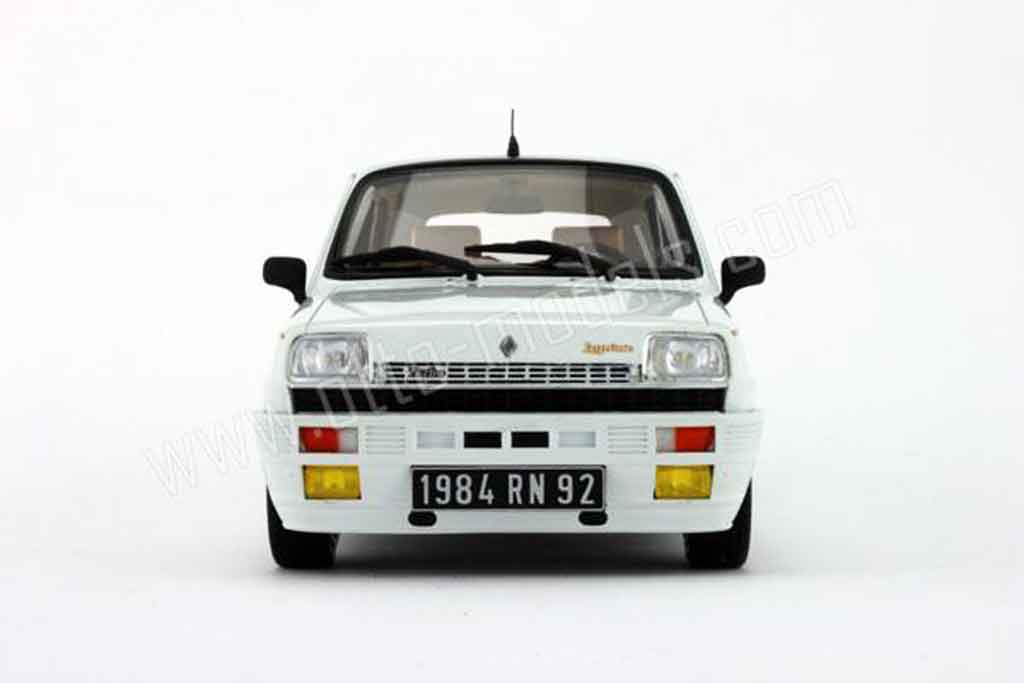Renault 5 Turbo laureate white 1984 1/18 Ottomobile