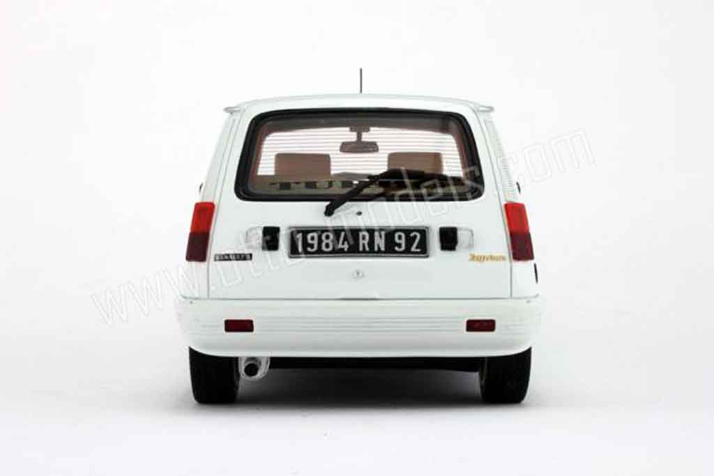 Renault 5 Turbo laureate white 1984 1/18 Ottomobile