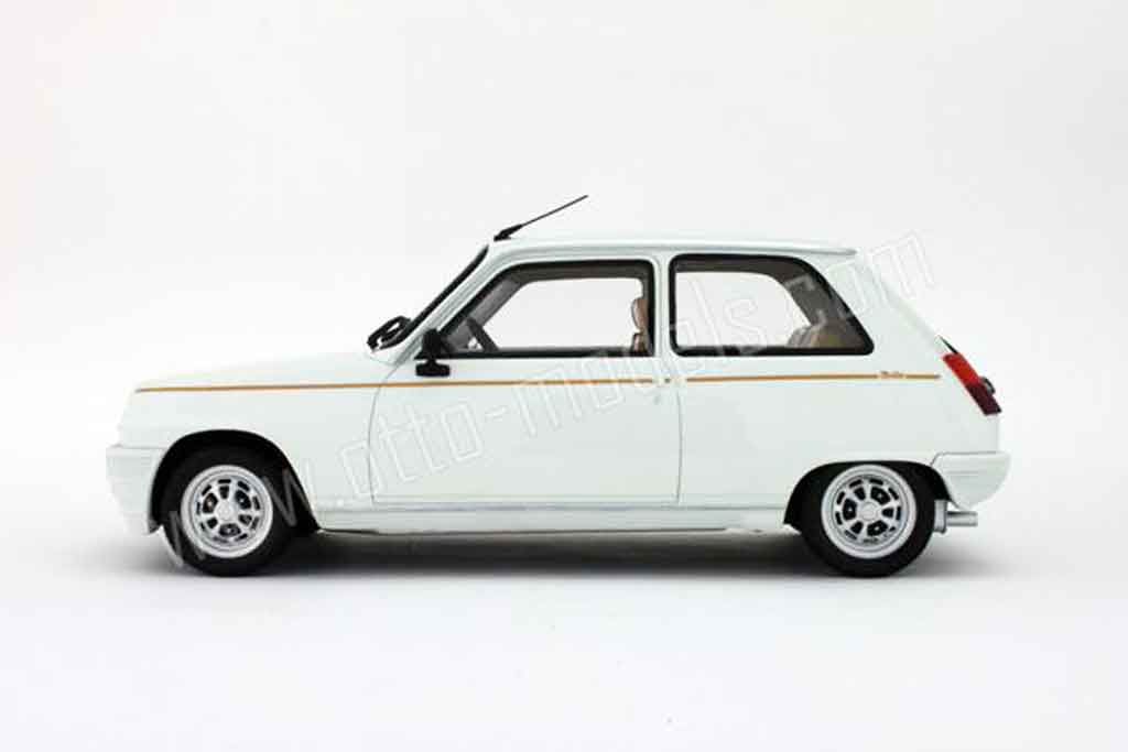 Renault 5 Turbo laureate white 1984 1/18 Ottomobile