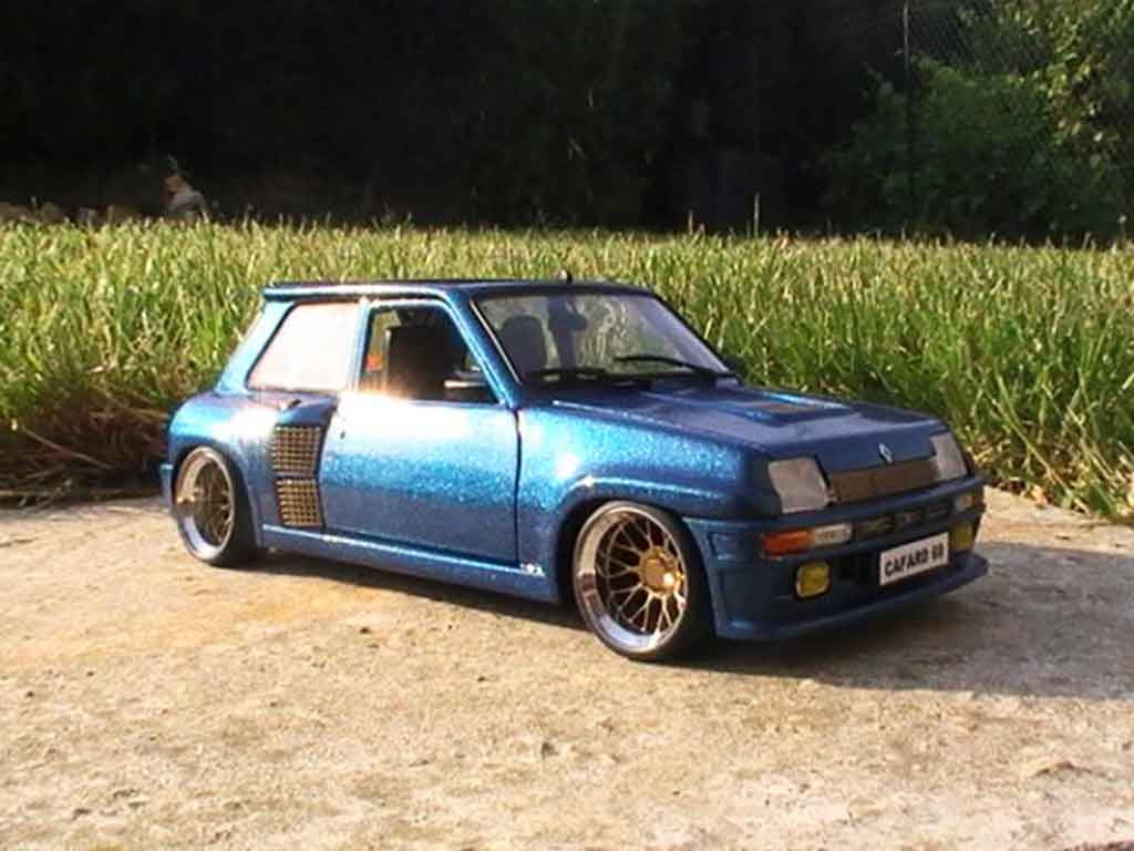 Renault 5 Turbo 1/18 Universal Hobbies Turbo version williams diecast model cars