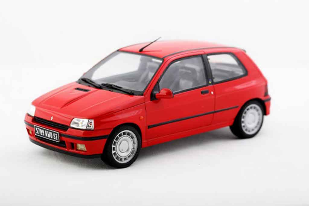 Renault Clio 16S 1/18 Ottomobile 16S 1991 red diecast model cars