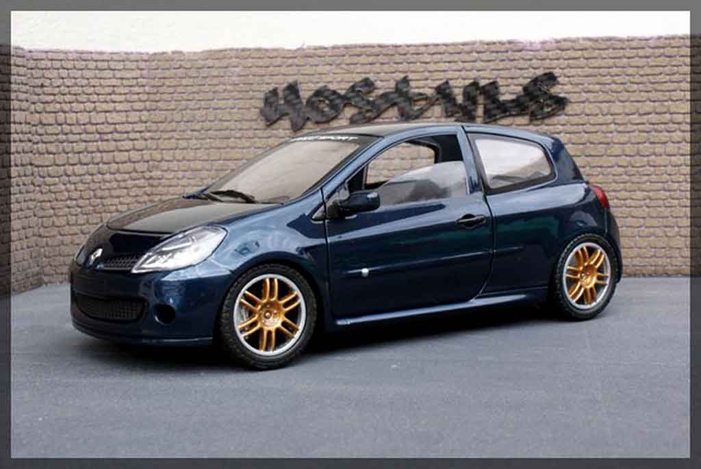 Renault Clio 3 RS 1/18 Solido 3 RS williams diecast model cars