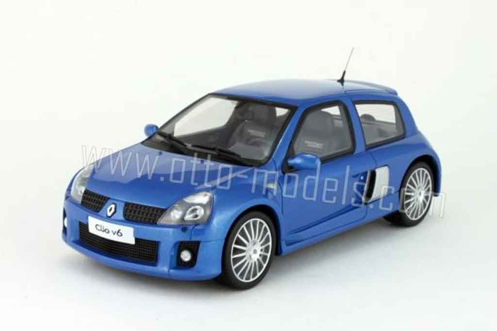 Renault Clio V6 1/18 Ottomobile V6 phase 2 blue 2003 diecast model cars