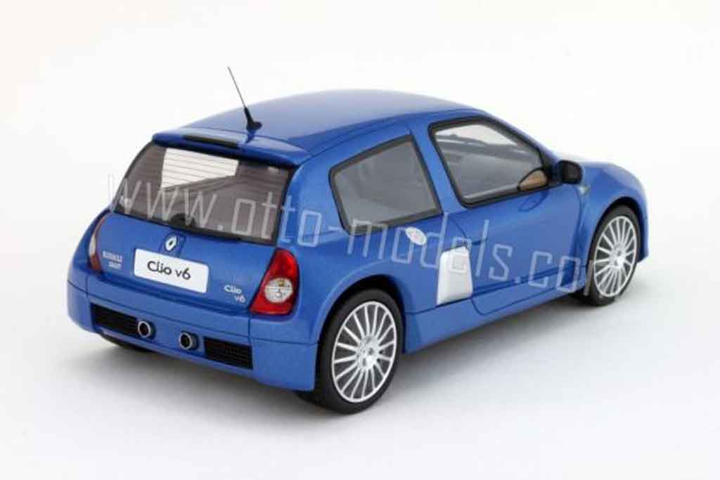 Renault Clio V6 phase 2 blue 2003 1/18 Ottomobile
