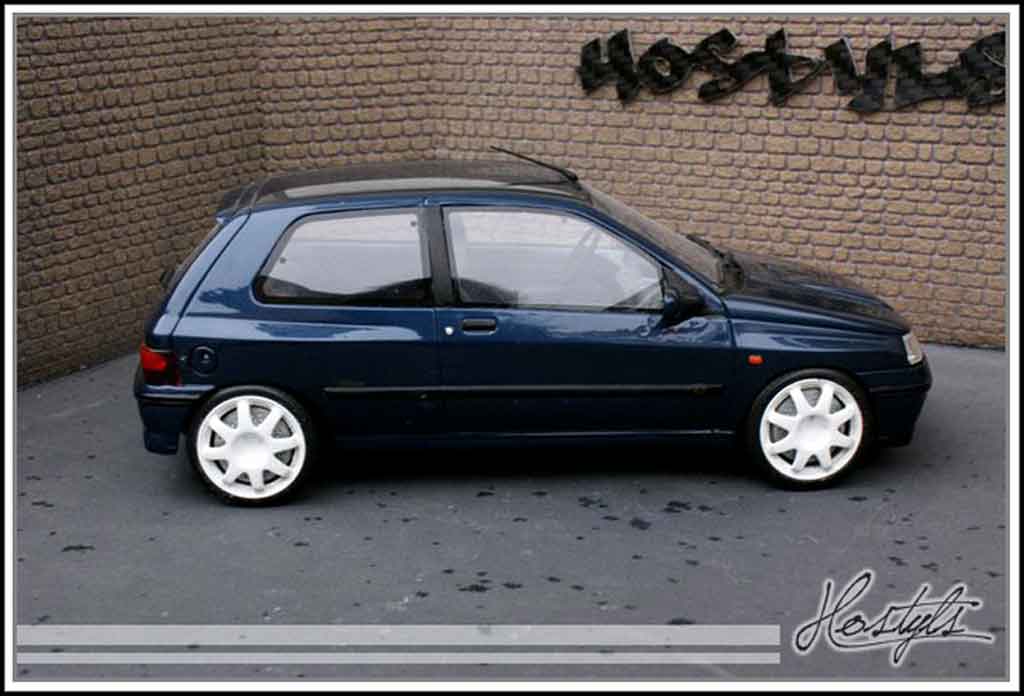 Renault Clio Williams jantes groupe a white 1/18 Ottomobile