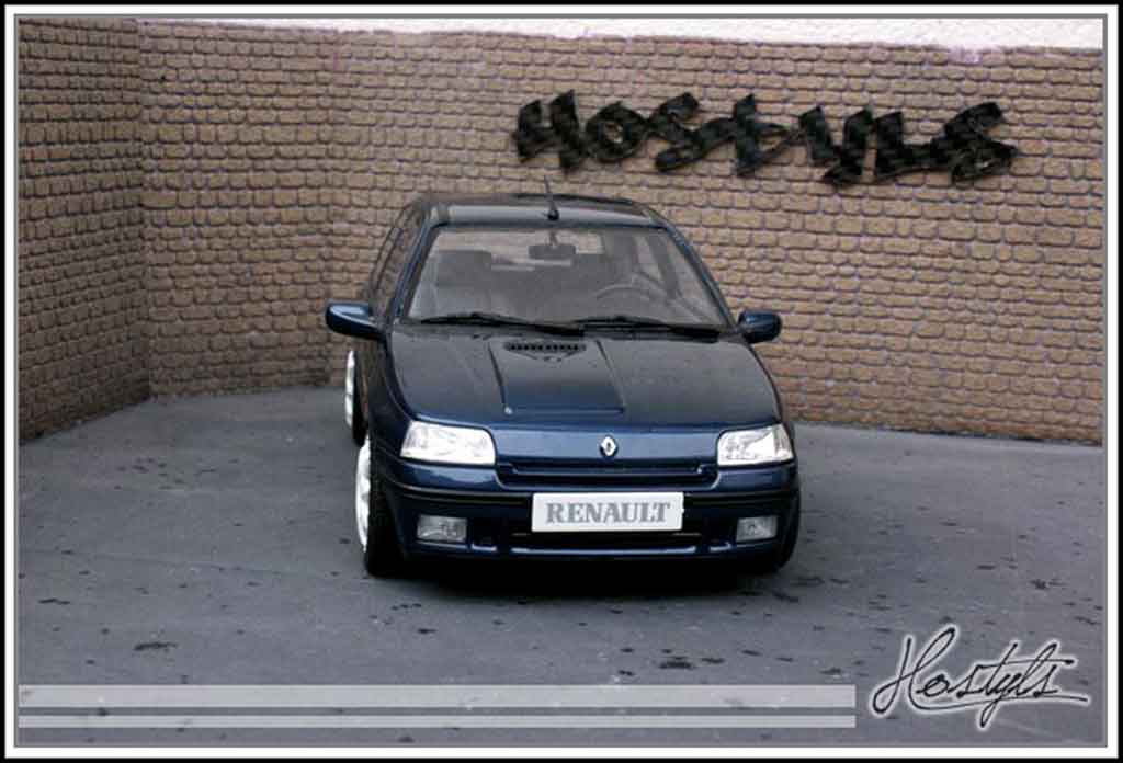 Renault Clio Williams jantes groupe a white 1/18 Ottomobile