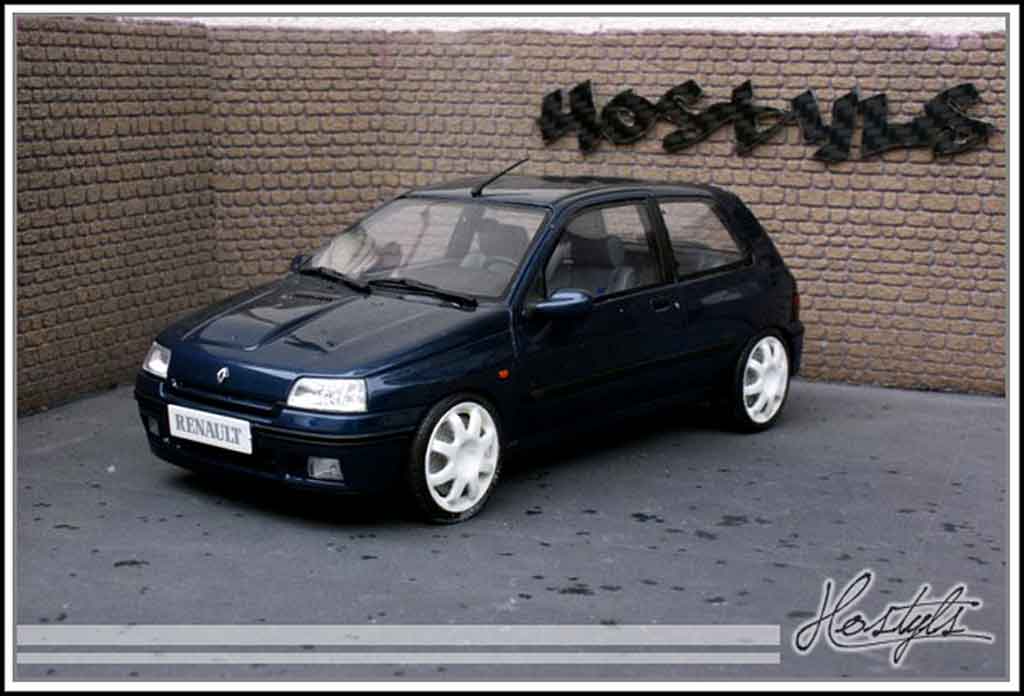 Renault Clio Williams jantes groupe a white 1/18 Ottomobile