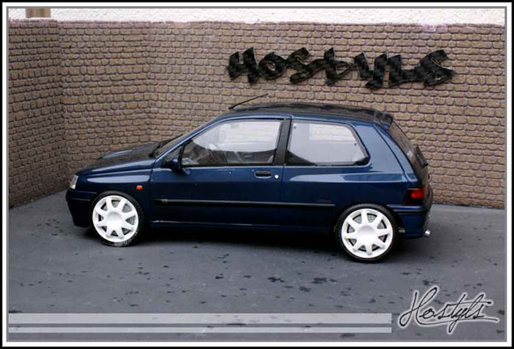 Renault Clio Williams jantes groupe a white 1/18 Ottomobile