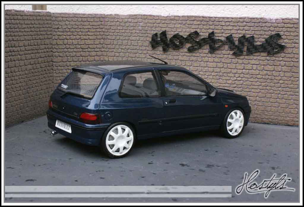 Renault Clio Williams jantes groupe a white 1/18 Ottomobile