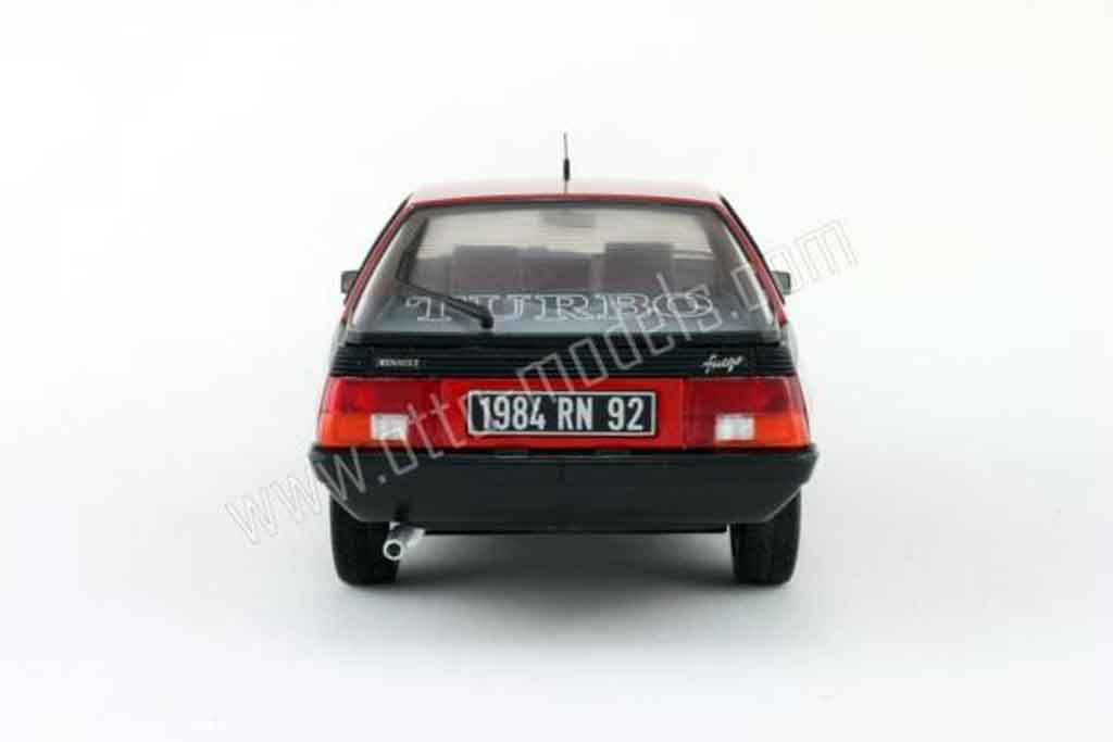 Renault Fuego Turbo phase 2 1983 red 1/18 Ottomobile