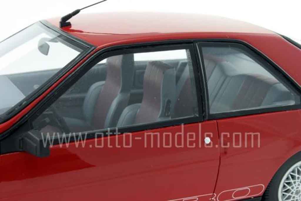 Renault Fuego Turbo phase 2 1983 red 1/18 Ottomobile