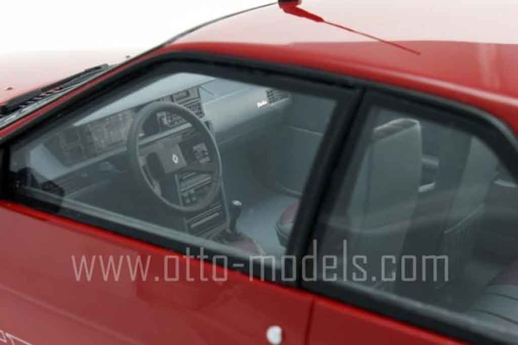Renault Fuego Turbo phase 2 1983 red 1/18 Ottomobile