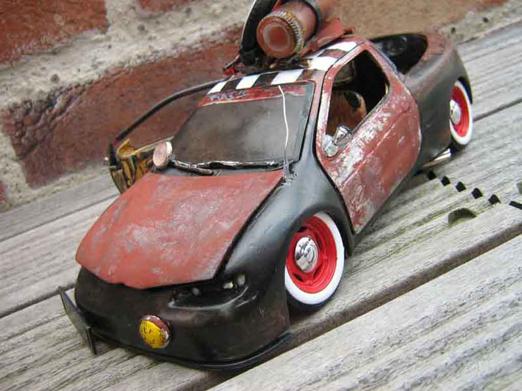 Renault Megane 1/18 Anson Maxi bastos rats diecast model cars