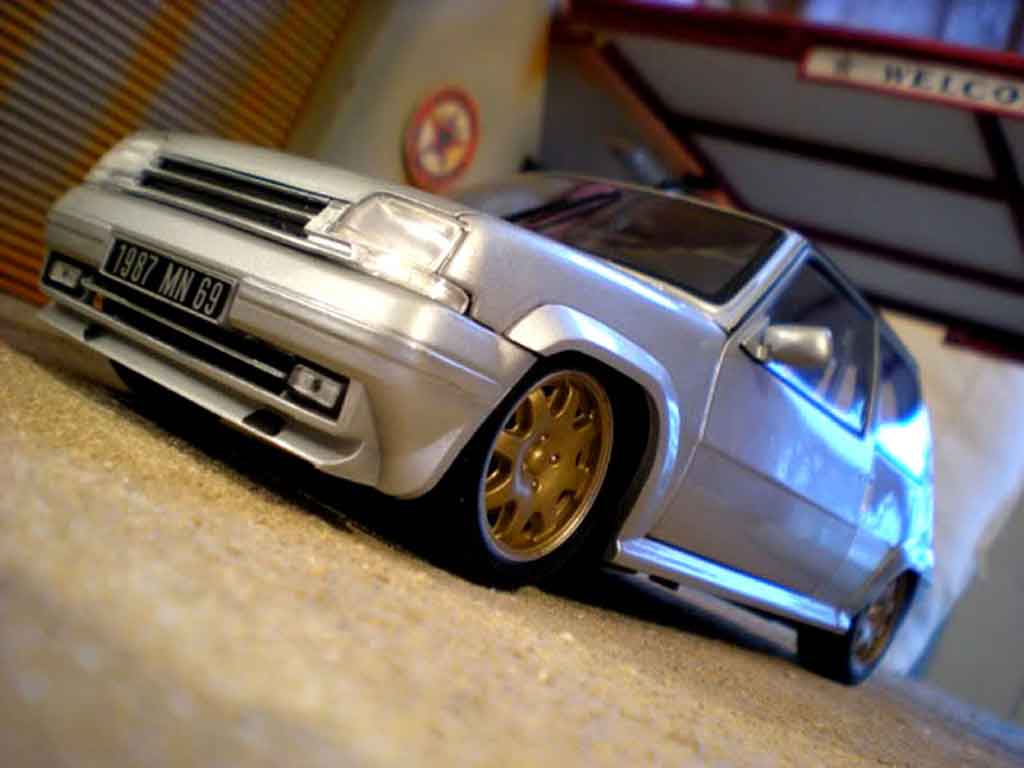 Renault 5 1/18 Norev GT Turbo by car extreme diecast model cars