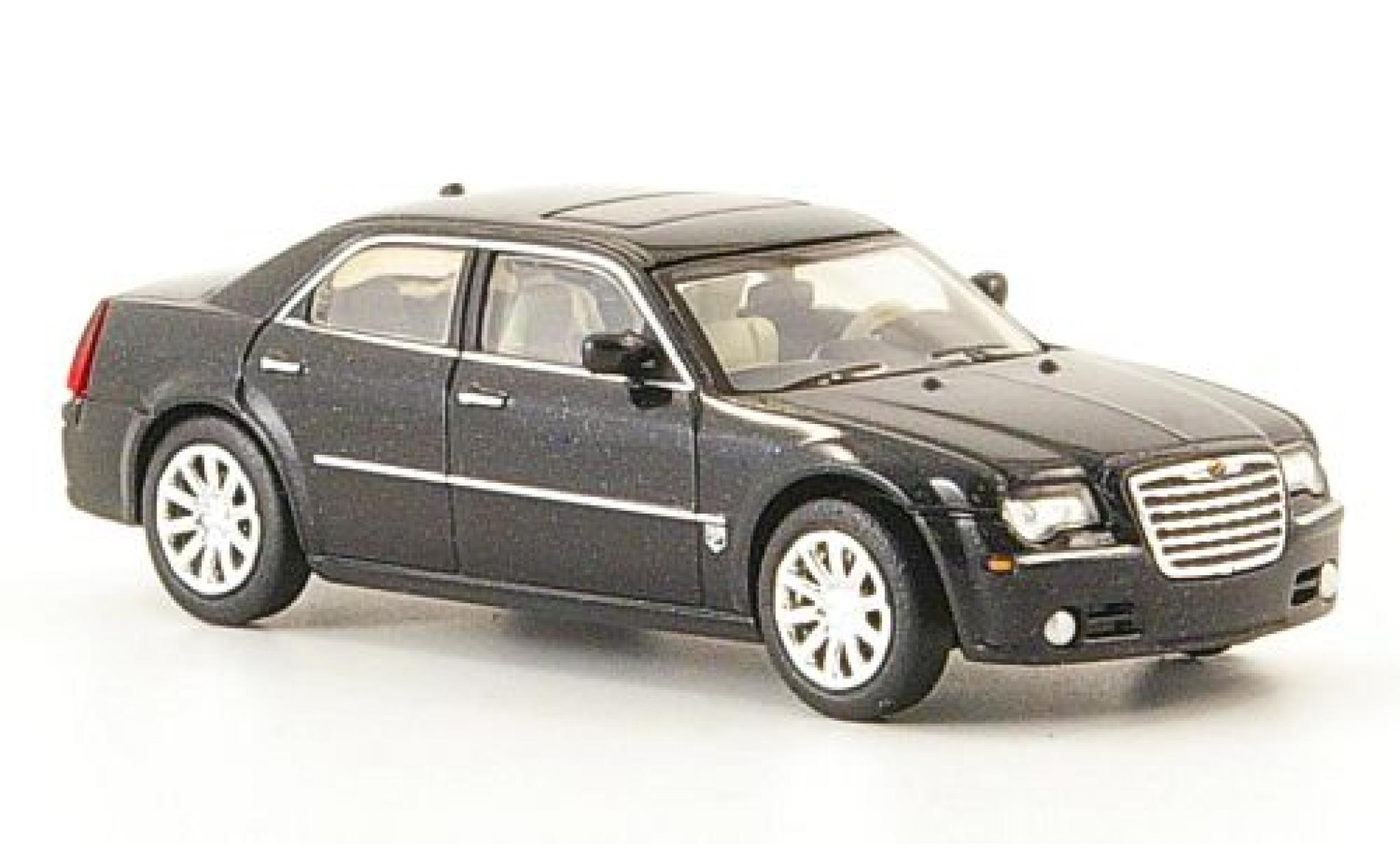 Chrysler 300C 1/87 Ricko HEMI SRT8 metallic black 2005 ohne Vitrine diecast model cars