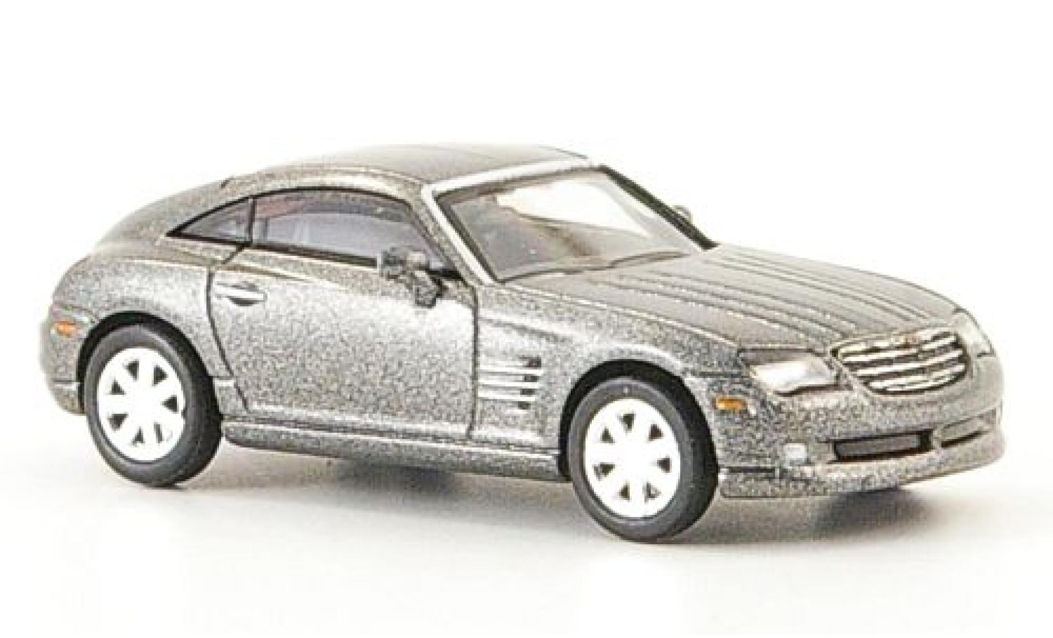 Chrysler Crossfire 1/87 Ricko Coupe metallic grey 2006 diecast model cars