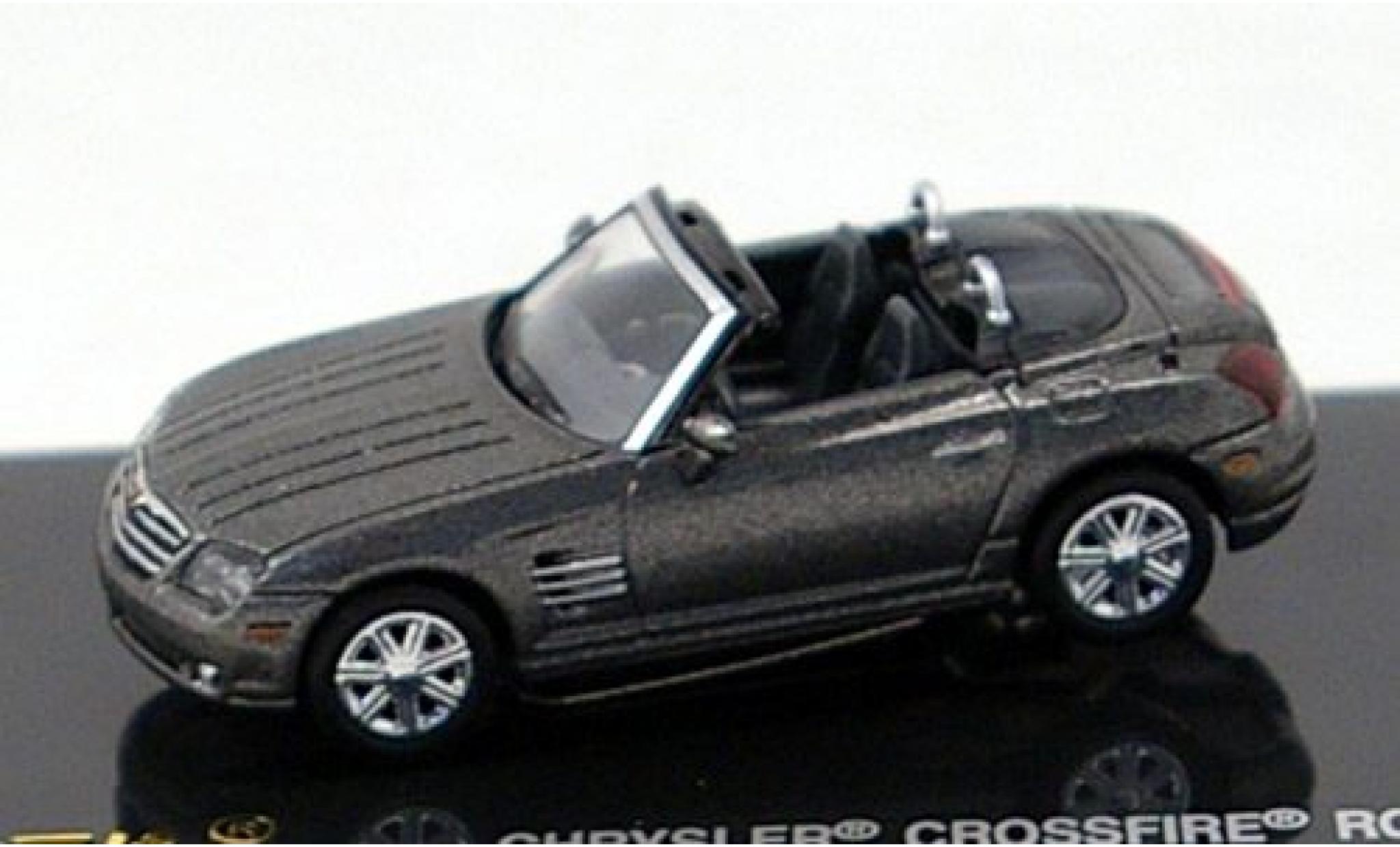 Chrysler Crossfire 1/87 Ricko Roadster metallic grey diecast model cars
