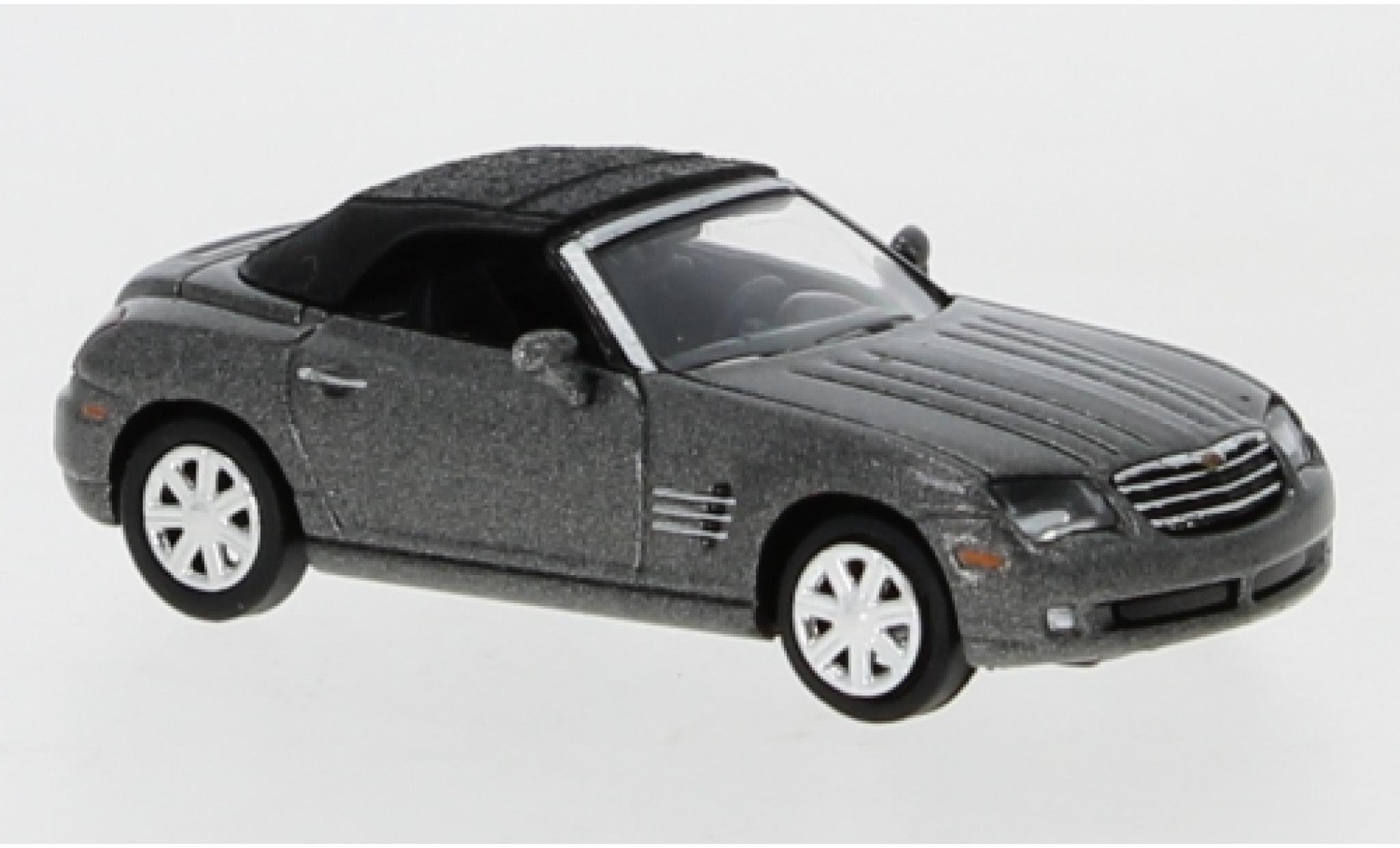 Chrysler Crossfire 1/87 Ricko Roadster metallic grey Verdeck ferm&eacute; diecast model cars