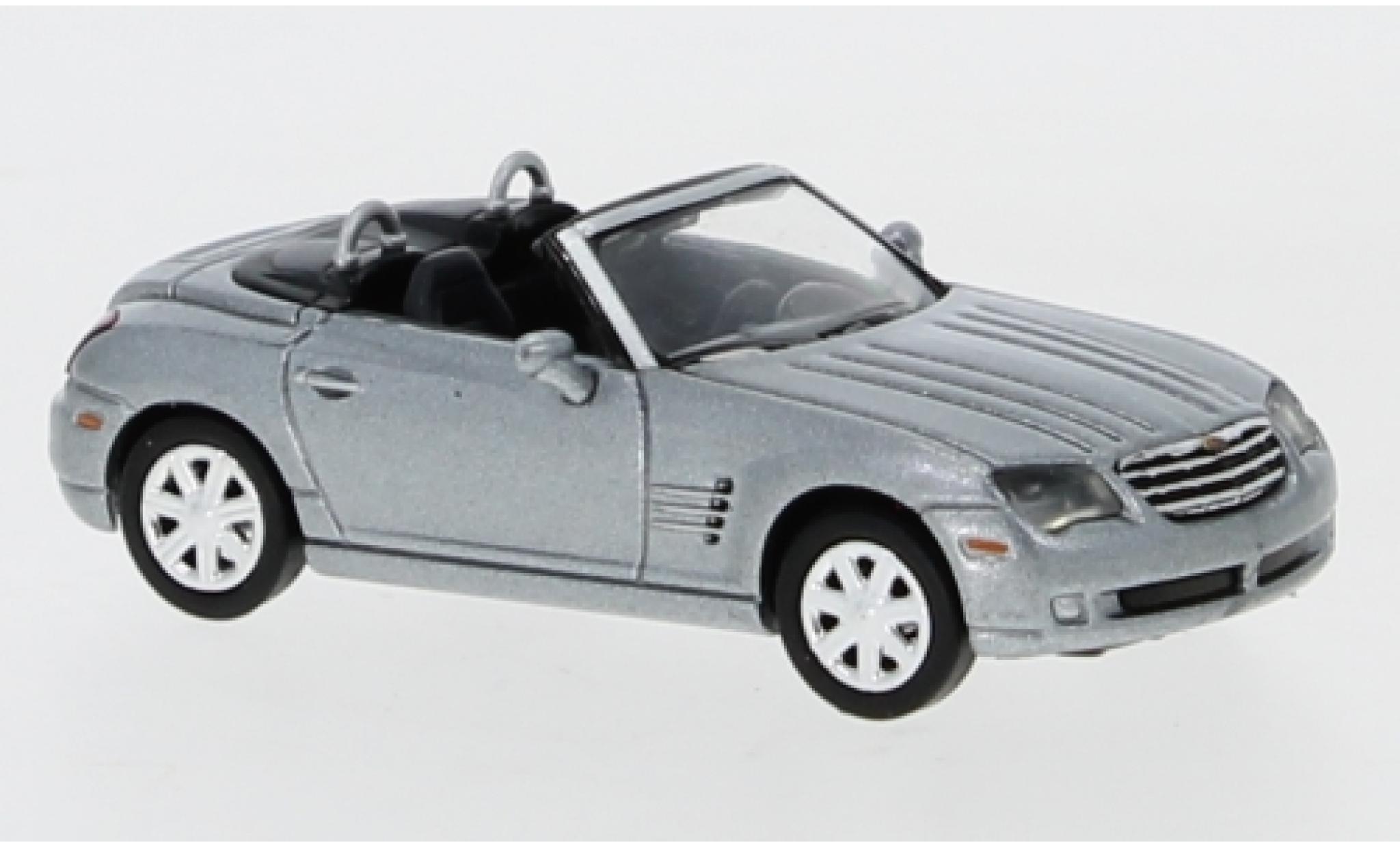 Chrysler Crossfire 1/87 Ricko Roadster metallic grey Verdeck ouvert diecast model cars