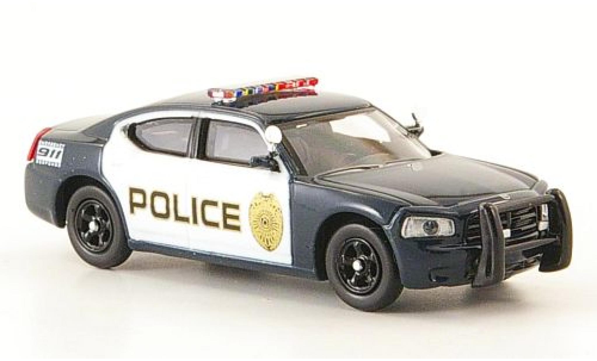Dodge Charger 1/87 Ricko blue/white Police Police (USA) diecast model cars