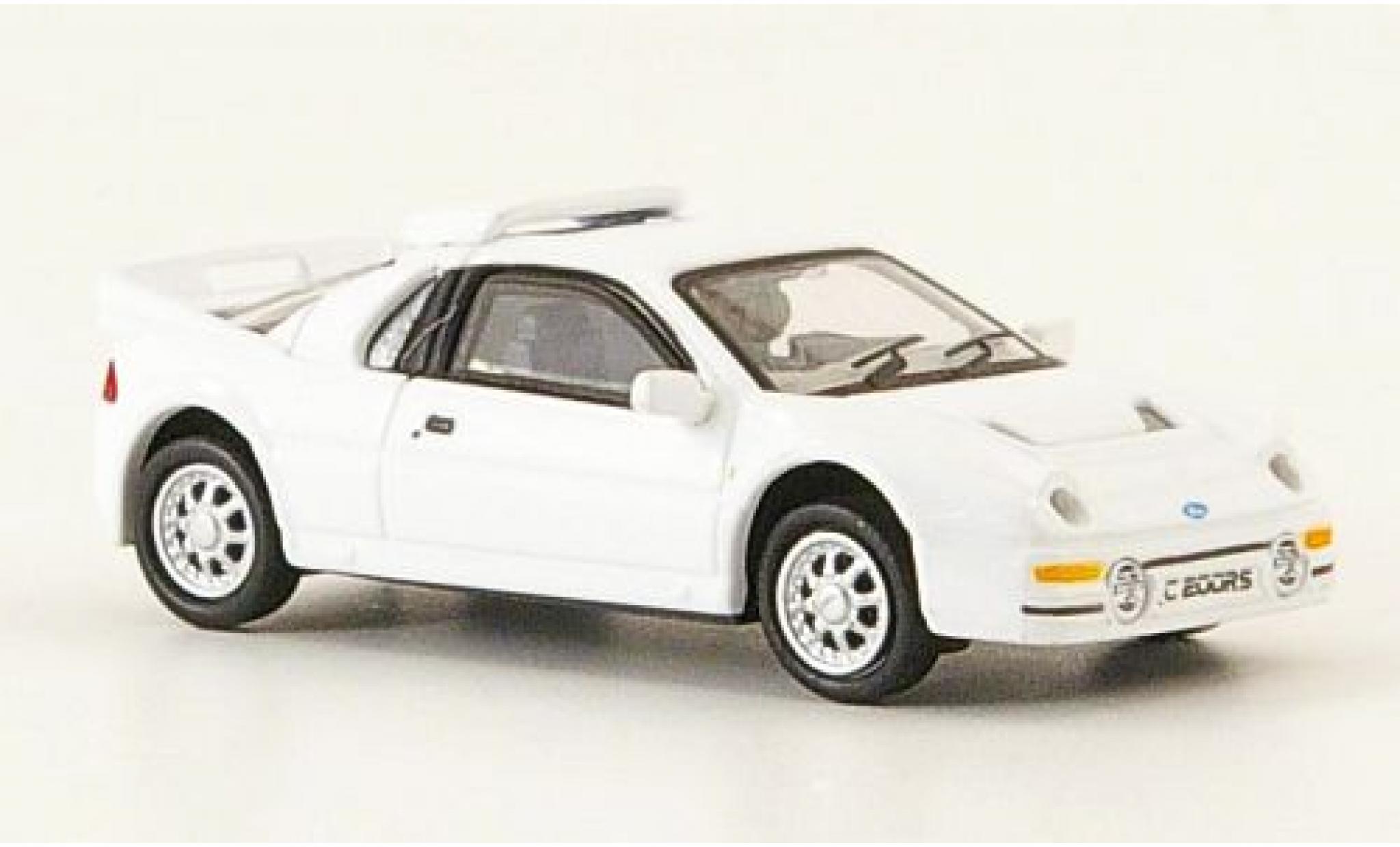 Ford RS 200 1/87 Ricko white 1986 diecast model cars